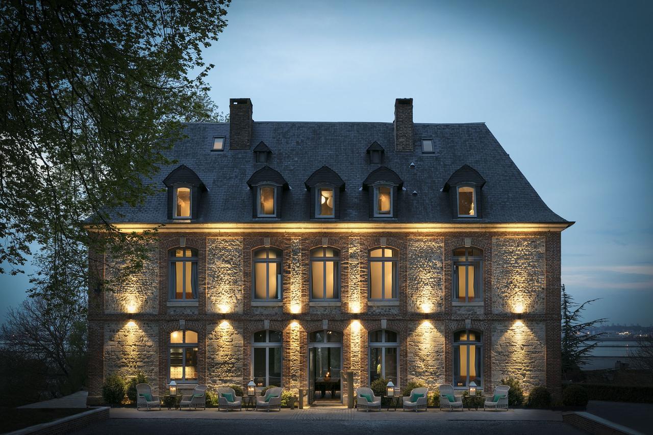 Le Manoir De La Plage / Adults Only Honfleur Bagian luar foto
