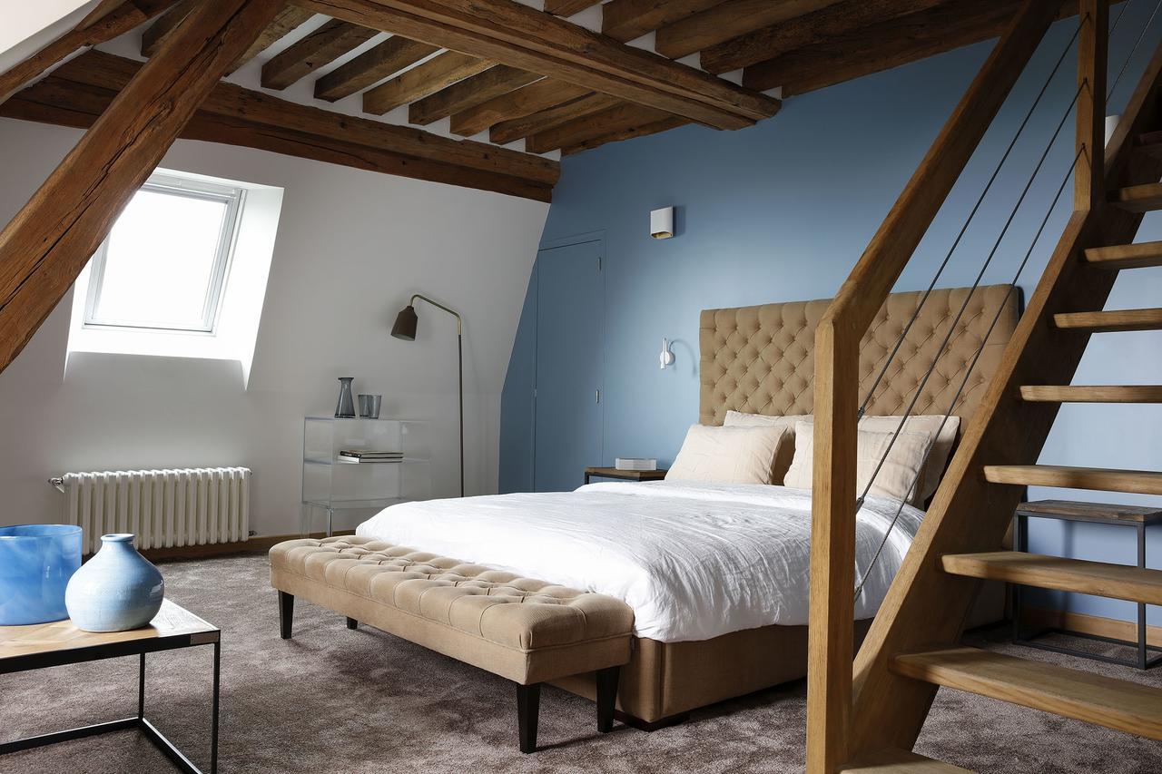 Le Manoir De La Plage / Adults Only Honfleur Bagian luar foto